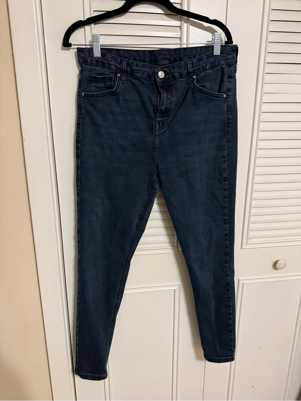 Topshop Jaime Dark Wash Skinny Jeans